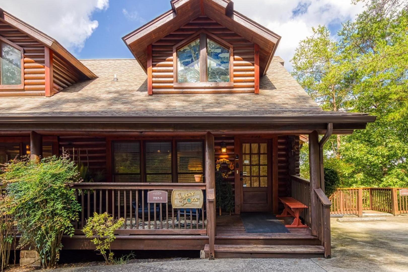 Villa Lucky Logs #283 Pigeon Forge Exterior foto